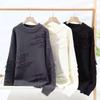 Men's Japanese Retro Thick Knit Sweater: Cozy Round Neck, Autumn-Winter, Korean Style, Loose Fit.