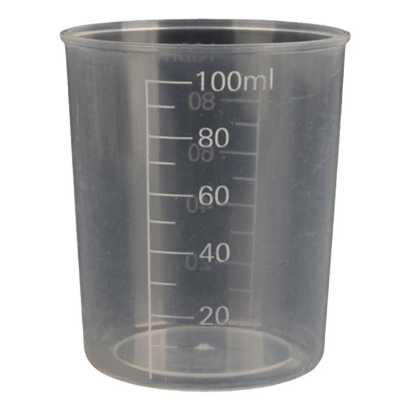 5Pcs/set Clear Laboratory Measuring Cylinder for Kitchen Cooking Measuring Tool Liquid Measuring Cup Clear Kitchen Cup