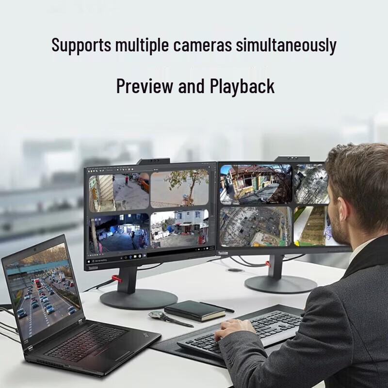 Hikvision K16H-LT 6MP PoE Dual Light Full-Color Security Camera CN plug (adapter included)