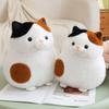Cat Ball Cartoon Three-color Cat Doll Children's Birthday Gift Home Cat Coffee Decoration Plush Toy Doll