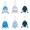 Adorable Plush Hanging Ornament For Girls' Bags Bear In Whale Outfit