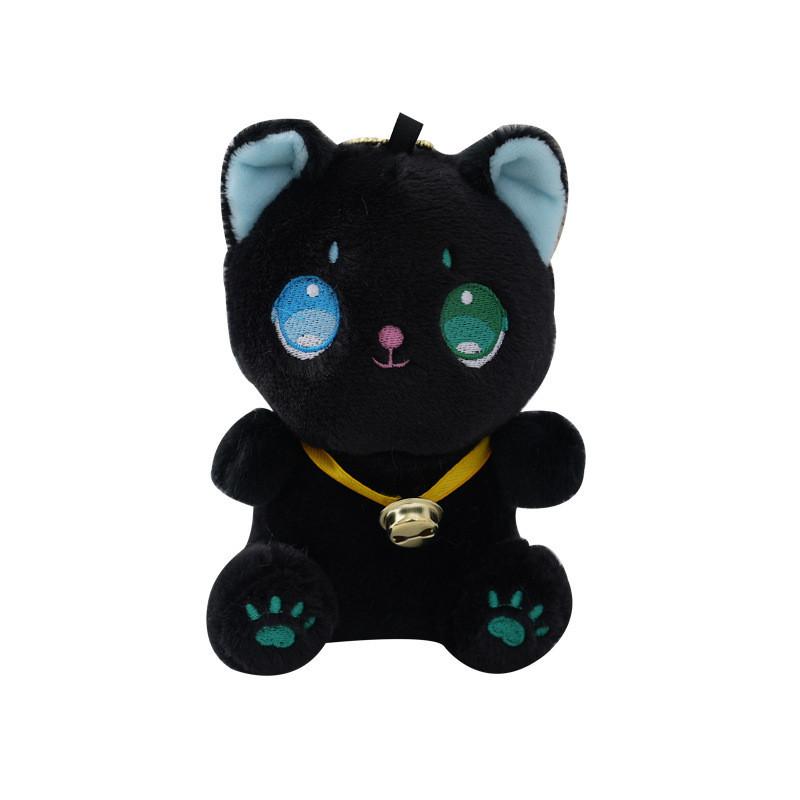 Adorable Cat Plush Keychain Cute Wedding Gift Fluffy Stuffed Animal Bag Charm