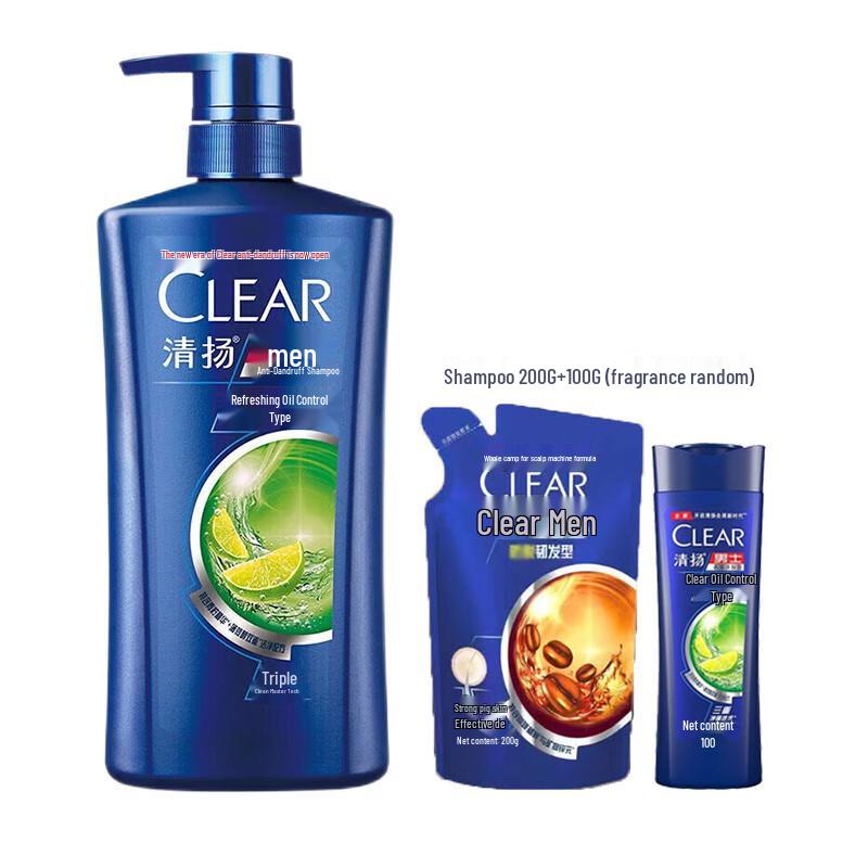 

Clear Men Anti-Dandruff Refreshing Oil Control Shampoo Set