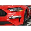 Car Front Fog Light Lamp Eyelid Decoration Cover Trim Strips for Ford Mustang 2018    2022 Exterior Accessories