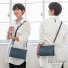 VIVID HORN La Creviar Wallet Pouch Shoulder Bag, Women's Lightweight Metallic Travel Bag, 12600 Blue