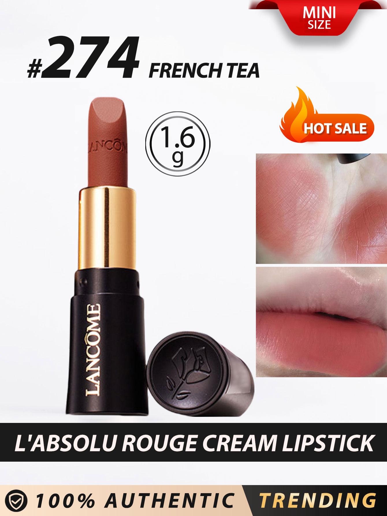 

Lancome [Mini] L Absolu Rouge Cream Lipstick 1.6g #274 French Tea