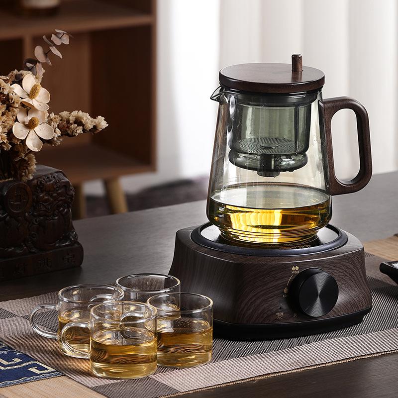 Compact Electric Ceramic Stove: Multifunctional, Utensil-Friendly Mini Tea Maker for Household Use