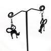 Gothic Halloween Earrings: Ghost, Spiderweb, Bat, and Pumpkin Dangles for Women
