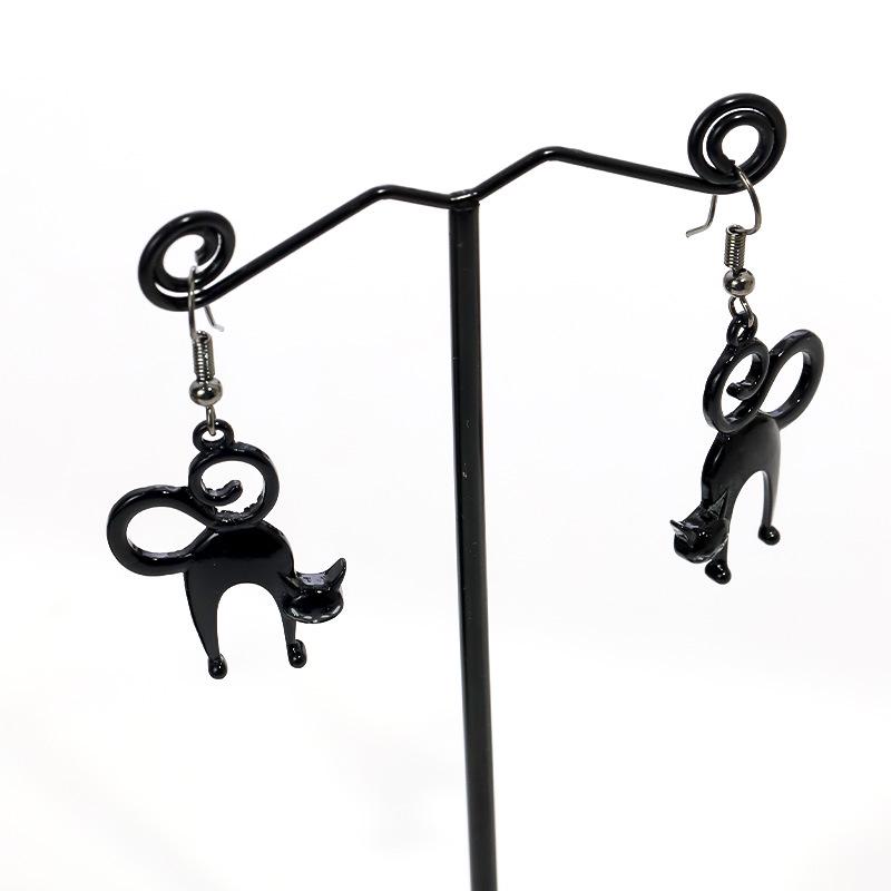Gothic Halloween Earrings: Ghost, Spiderweb, Bat, and Pumpkin Dangles for Women