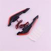 LED Decorative Winglets Body Trim Sticker Fairing Air Deflectors For Increased Motorbike And Electric Bike Visibility 2x
