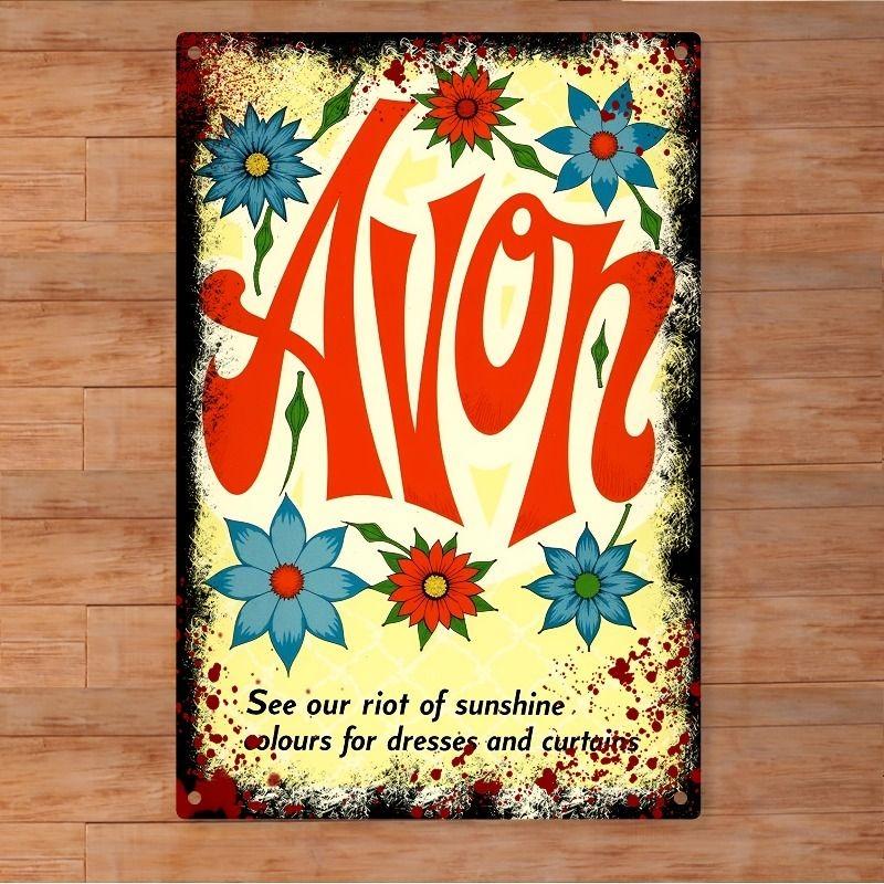 Aluminum Metal Wall Sign, Modern Art Decor Plaque 20x30cm
