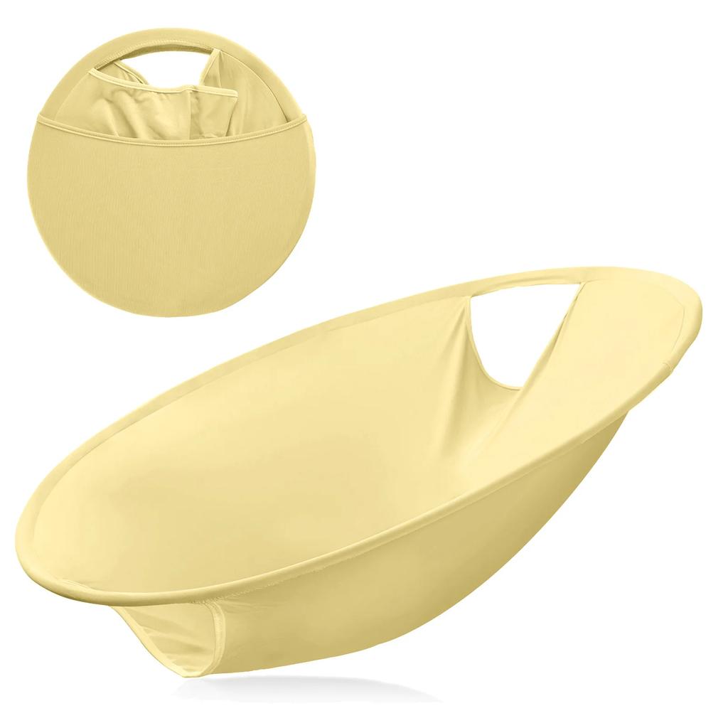 Ins 26-inch Laundry Storage Basket Foldable Pop-up Basket Dirty Clothes Bag Portable Container Home Space Saving Organizer