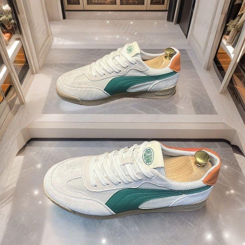 Fashion Men Retro Casual Sneaker 2025 Flat Breathable Men's Running Shoes Comfortable Low Cut Sports Shoes Men Zapatillas Informales