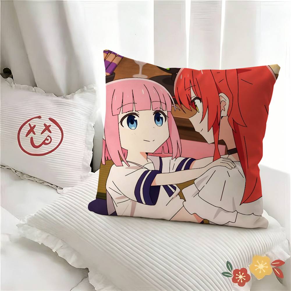 1pc Futari Wa Pillow Case Fashion Square Pillowcase Bedroom Sofa Room Ins Decoration Leisure