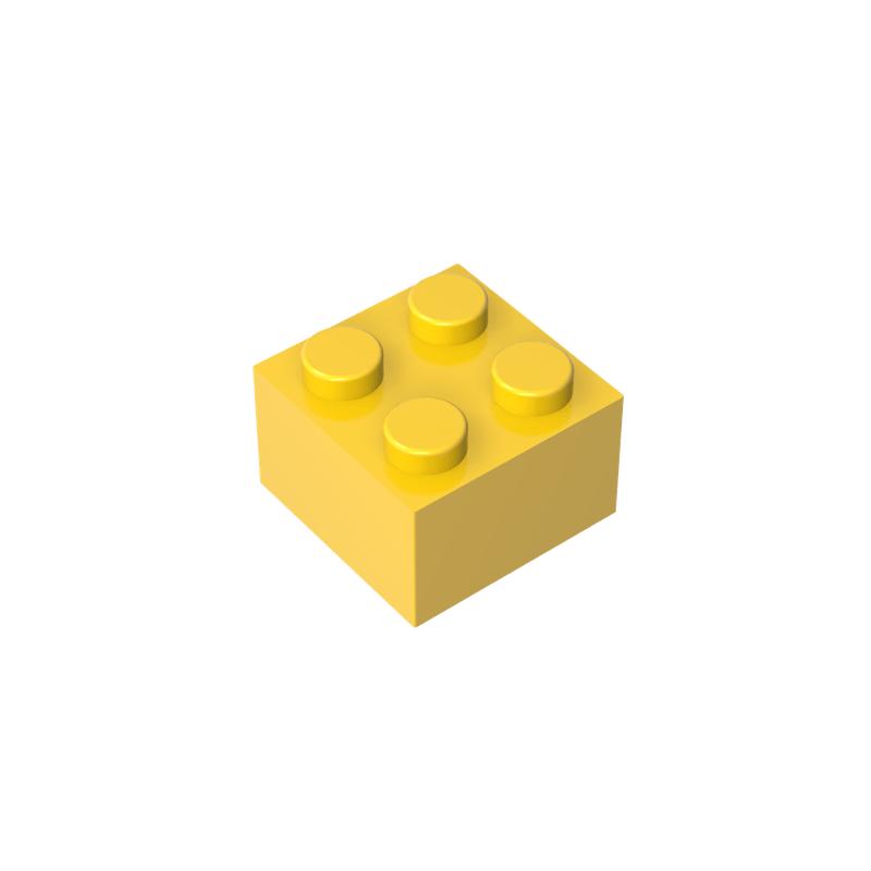 50pcs/lot MOC Parts 3003 Brick 2x2 Compatible Figures Bricks DIY Assmble Building Blocks Particle Kid Puzzle Brain Toys Gift