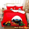Cute Calimero Bedding Set Single Twin for Full Queen King Size Bed Set Aldult Kid Bedroom soft Duvetcover Sets Kawaii Bed