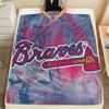 Atlanta Braves Flannel Blanket, High Quality Comfortable for All Seasons, Home Decor, Warmth and Comfort