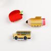 Hair Claw No Slipping Strong Grip Medium Size Back Head Hair Clip Pencil School Bus Design Shark Hair Clip Versatile Hair Accessory