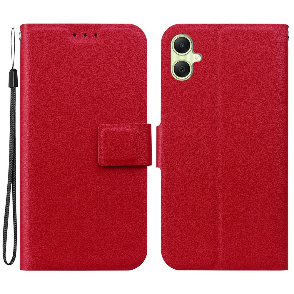For Samsung Galaxy A05 4G Case Ultra-Thin PU Leather+TPU Phone Cover with Card Slot