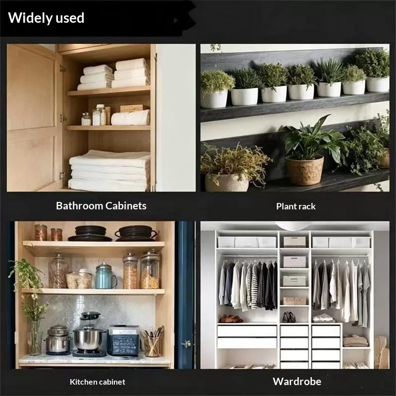 Shelf Support Pegs 20Pcs 5-6mm Cold Rolled Steel Heavy Duty Shelf Holder Pins for Garage Storage Cabinet Wardrobe Furniture