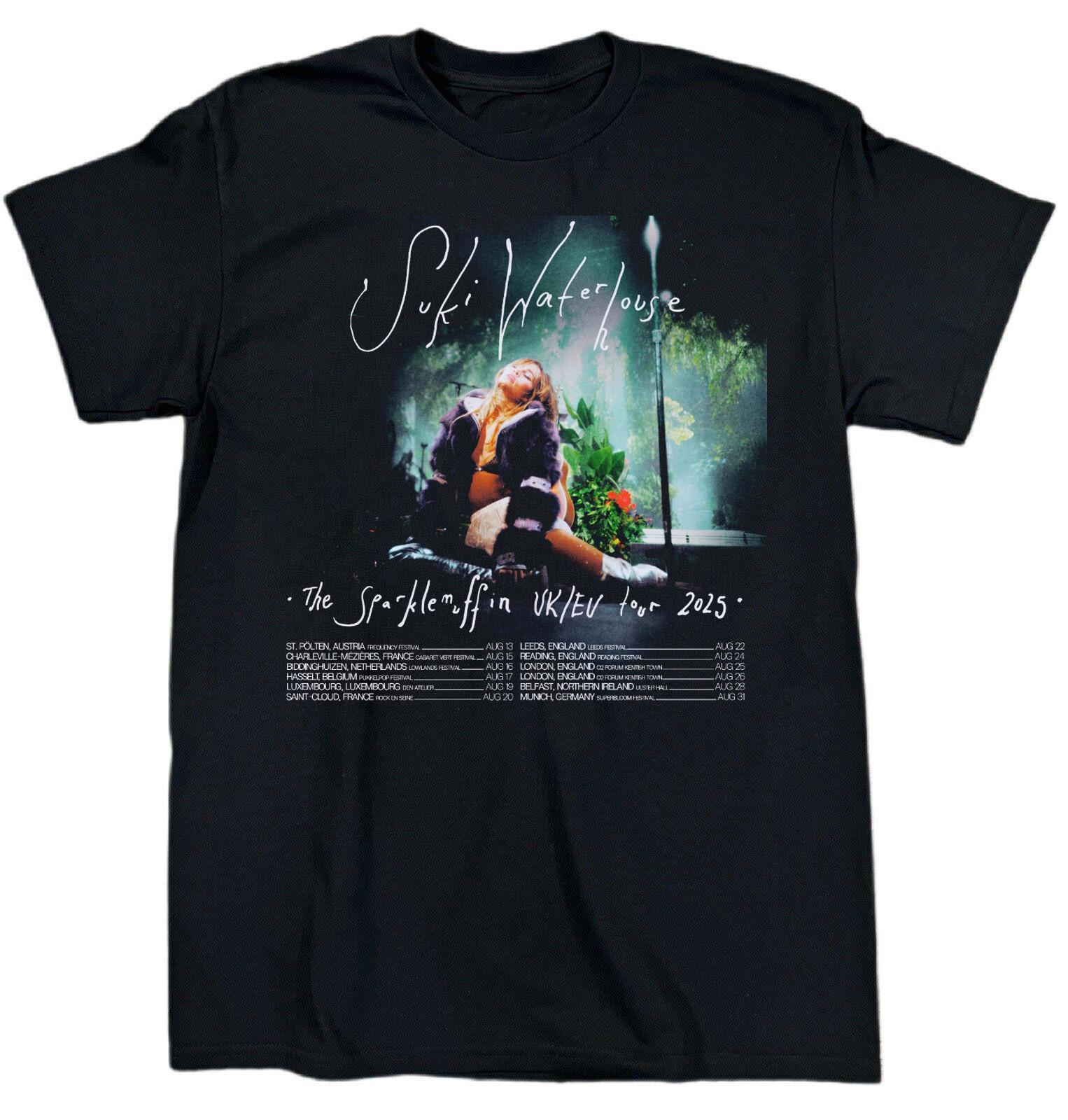 Hot Suki Waterhouse The Sparklemuffin Tour Cotton Black S-5XL T Shirt CM17 S