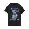 Star Wars Womens/Ladies Mandalorian Best Dad Cotton Boyfriend T-Shirt