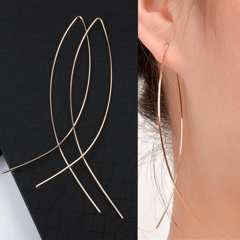 Fashion Trend Unique Design Elegant Exquisite Light Luxury Rhombus Zircon Earrings Female Jewelry Party Premium Gift