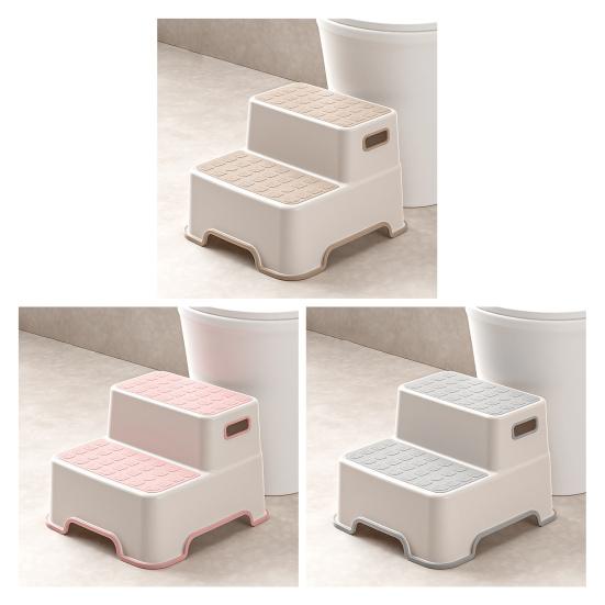 Toiletkruk Multifunctioneel Verstelbaar Opstapje Antislip Oppervlak Ergonomisch Ontwerp Kinderen Volwassenen Verstopping Verlichtende Kruk