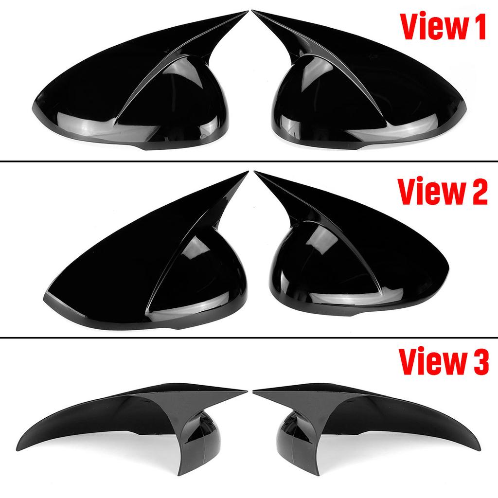 2PCS Rearview Mirror Cover Side Door Mirror Caps Protector for KIA K5 Optima 2020 2026 Auto Car Parts