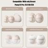 Silicone Diaphragms Compatible Replacement Kit BPA Free Breast Pump Parts  Travel