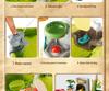 Kids' Interactive Water Play Table with Slide & Fishing Toys