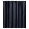 Blackout Curtain with Hooks Anthracite 290 x 245 cm