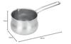 Pearl Metal Milk Pan, 14cm, Pot-Shaped, Stainless Steel, with Graduations, Made in Japan, Induction Compatible, Satina, HB-6325