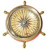 Big Custom Wheel Compass with Bevelled Glass, Groomsmen Gift, Christmas Gift, Home Office Decor, Gift for Him, Anniversary Gift