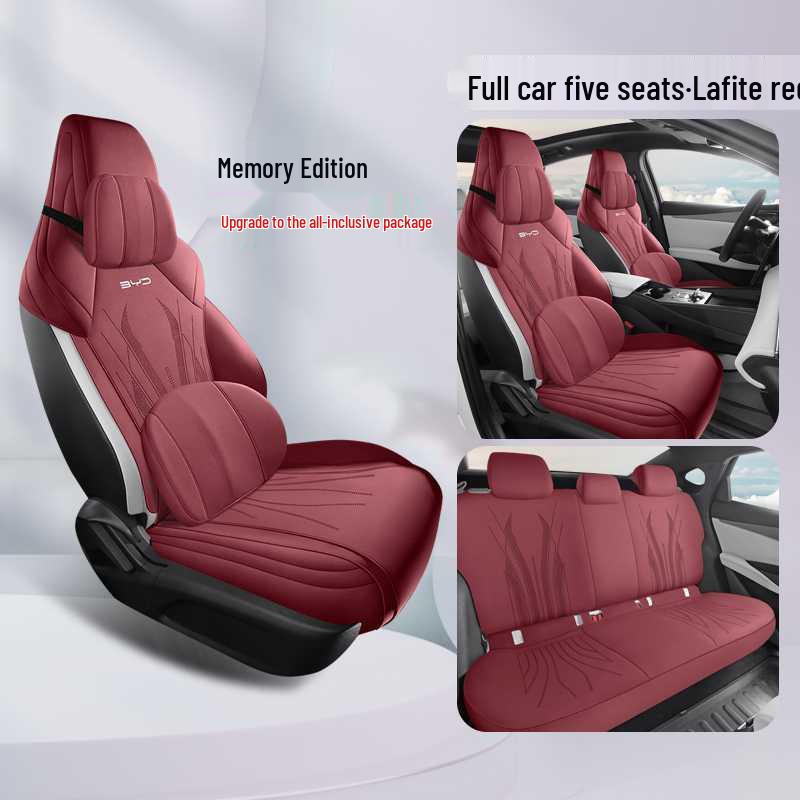 Seal 06 DMI Four Seasons Ventilated Car Seat Cushion - Suede Half-Covered Universal Pad