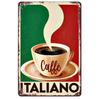 Vintage Coffee Metal Tin Sign Plaque Metal Plate Retro Wall Art Posters For Cafe Bar Pub Kitchen Club Iron Painting Decoration