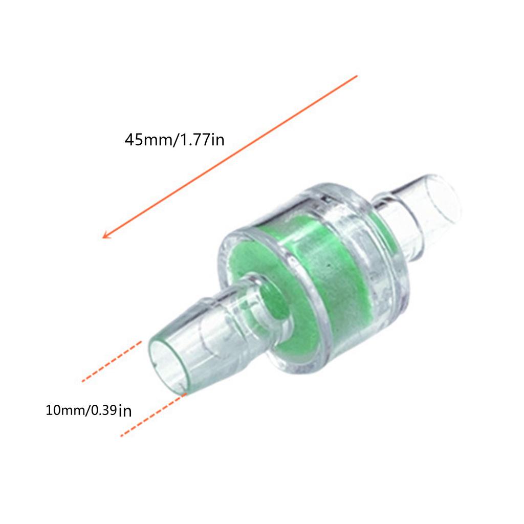 10PCS Fish Tanks Water Pump Check Valve Set NonReturn Aquarium Filter Tube Connectors Joint Check Valves for Fishtank