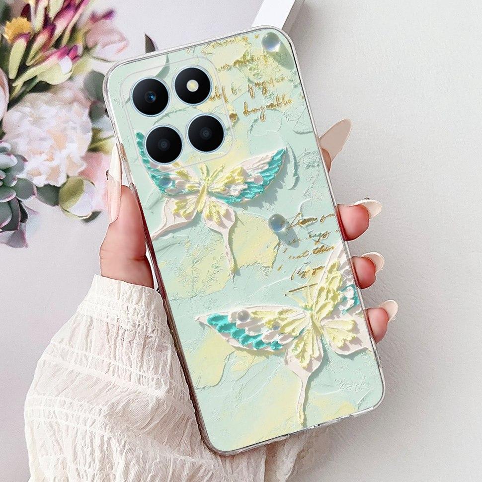 For Huawei Honor X6a Case Cute Animals Soft Silicone Phone Cases For Honor X 6A 6B X6a X6b HonorX6a Cover Ultra-thin TPU Housing