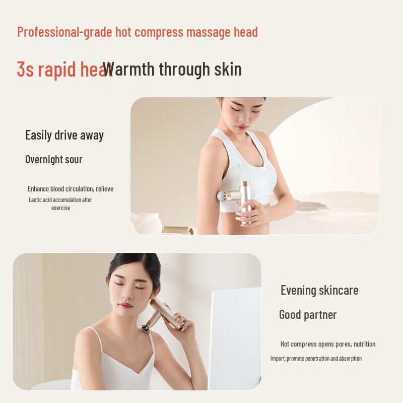 Miaojie J6 Professional Hot Compress Massage Gun CN plug (adapter included)