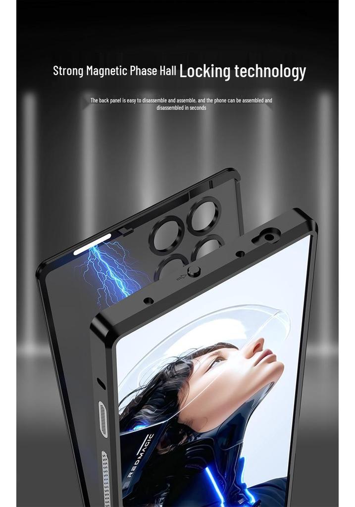 RedMagic 11 Pro+ Magnetic Gaming Case with Zero-Touch Metal Heat Dissipation