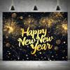 1Pcs Winter Fireworks New Year Celebration Decoration Background Holiday Backdrop Decorations For Photo Studio Photo Booth Party