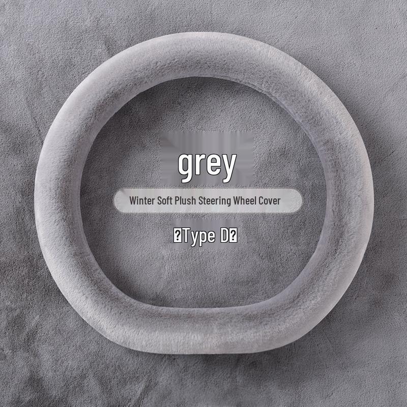 Nezha U Plush Steering Wheel Cover: Warm, Non-slip, Sweat-absorbing, Breathable, Wear-resistant.