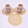 Churong 20cm Hot Stamped PVC Coaster & Tray Mat