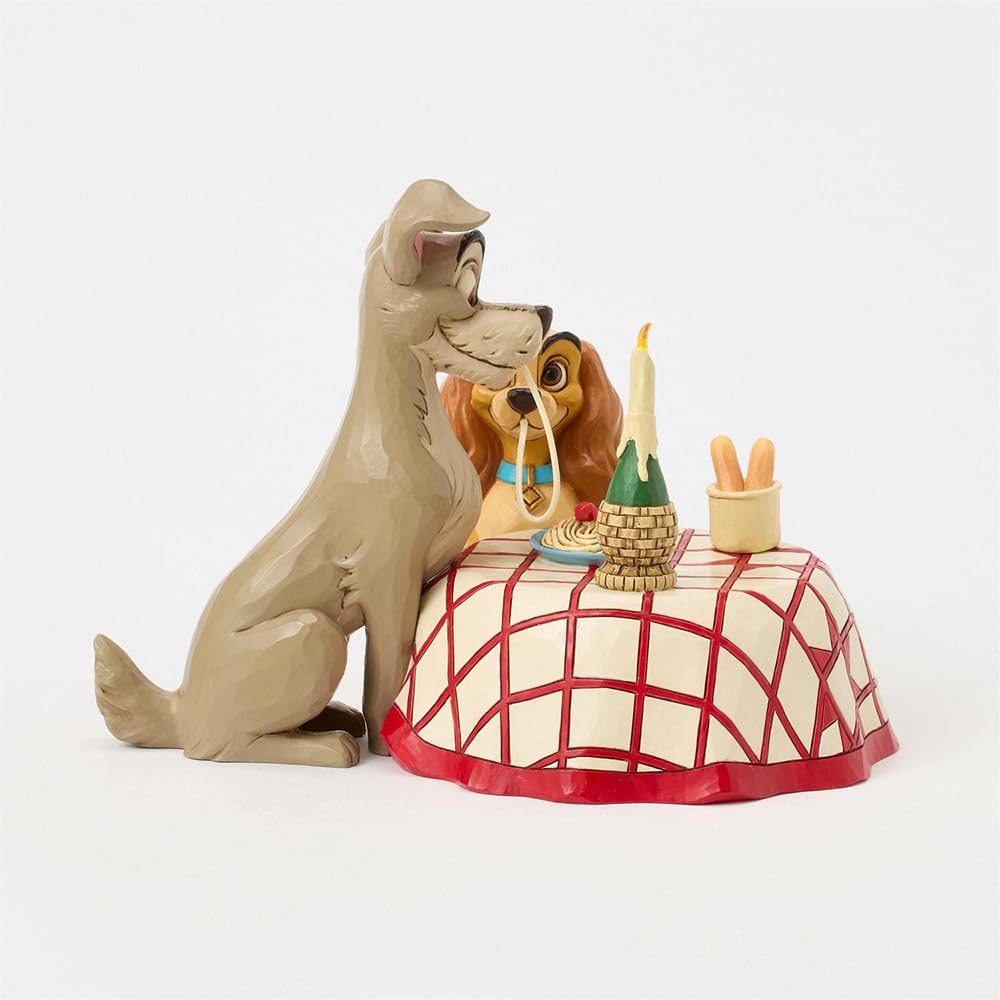 Disney Traditions Lady and the Tramp Spaghetti Scene 6016899