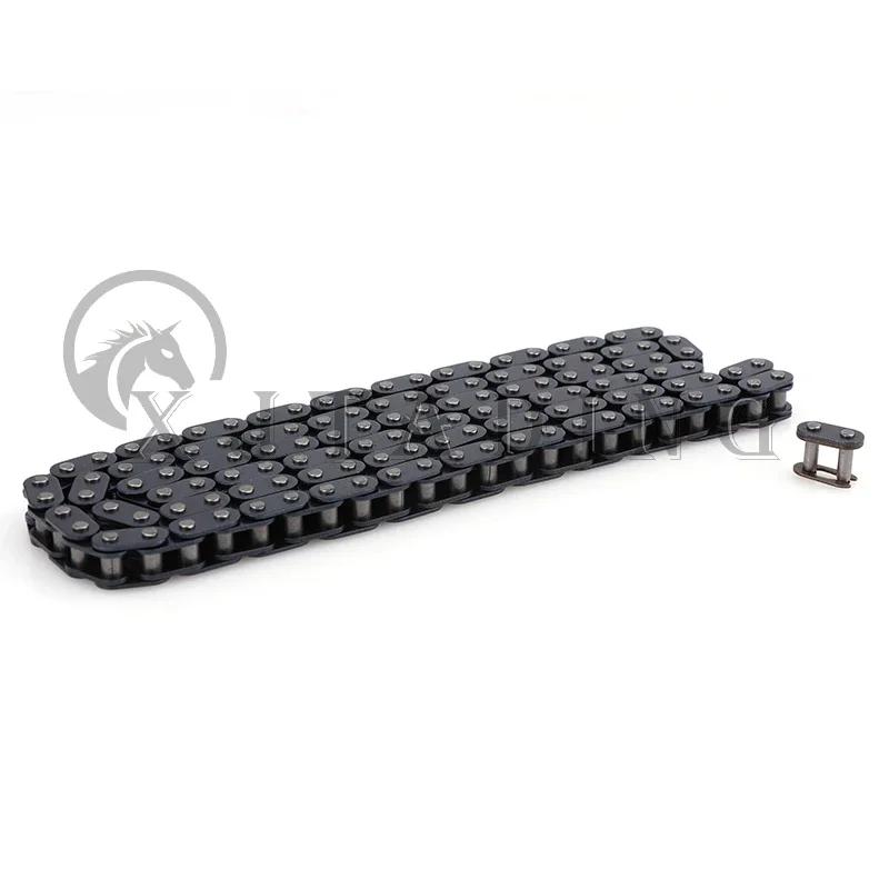 Motocyklový řetěz T8F 58L 88L 108L 118L 126L 136L s rychlospojkou pro 47cc 49cc Pocket Bike ATV