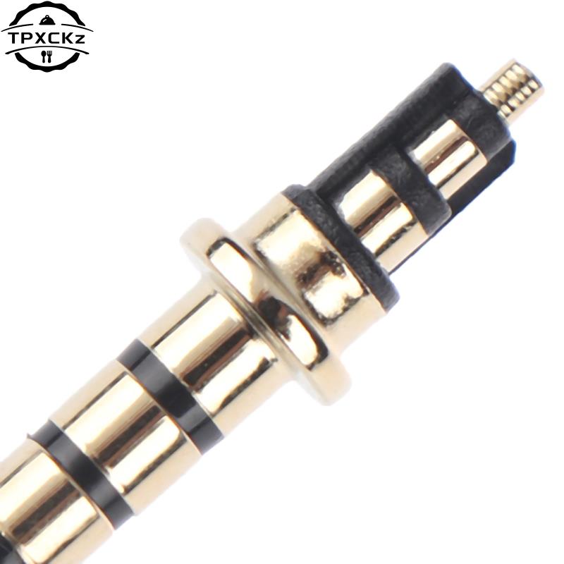 2pcs/lot New 90 Degrees 3.5mm Stereo Headset Plug Jack 3 4 Pole 3.5 Gold Plated