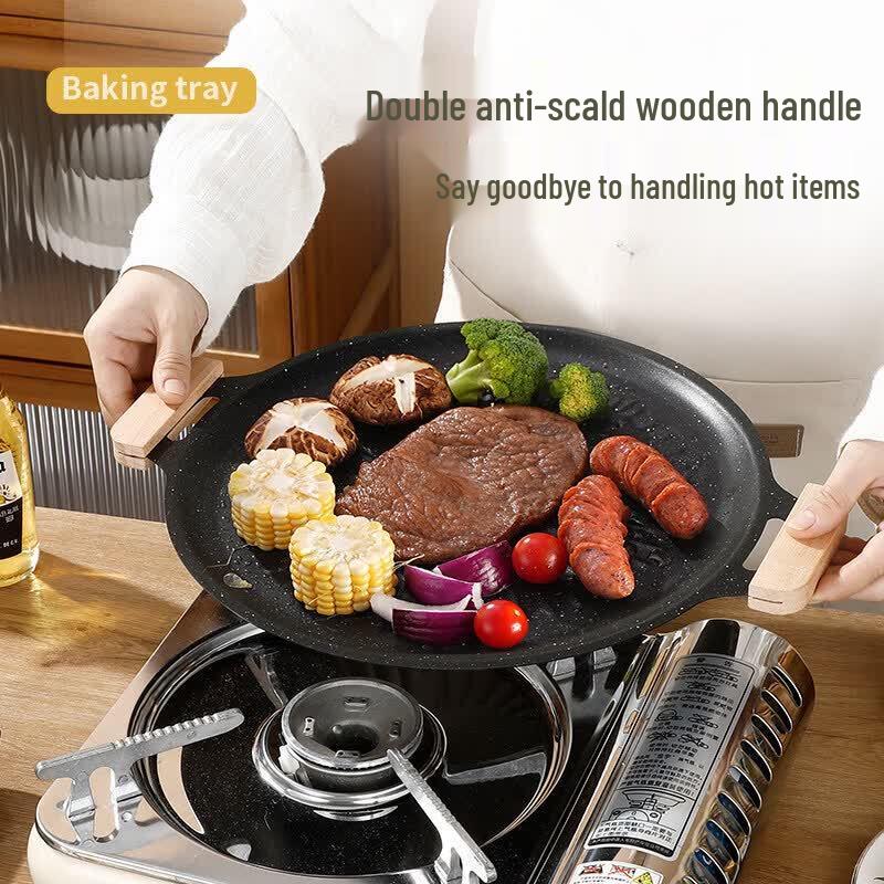 Non-stick Portable BBQ Griddle Plate