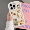 Cute Cat Case for iPhone 13 17 Air 12 8 15 Plus 11 14 XR 16 Pro Max Soft Phone Cover