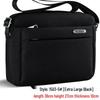 Men's Waterproof Oxford Cloth Crossbody Bag - Fashionable Business Shoulder Bag with Charging Feature