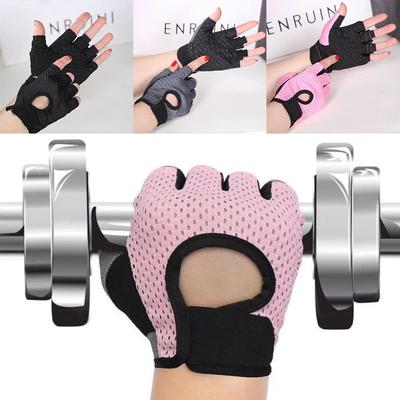 Non-slip Cycling Fingerless Gloves Gym Training Fishing Gloves Fitness Gloves Men Women